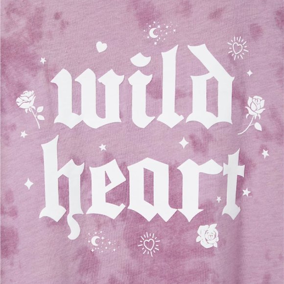 TORRID WILD HEART CLASSIC TRIBLEND TIE-DYE TEE - Picture 4 of 6